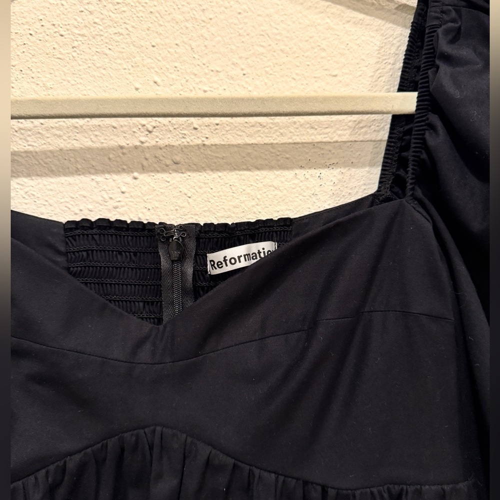 Reformation | Kenzie Dress | Black | 2 - Picture 4 of 7